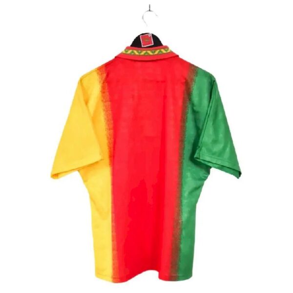 Retro Cameroon 1994 World Cup Home Jersey - Image 5