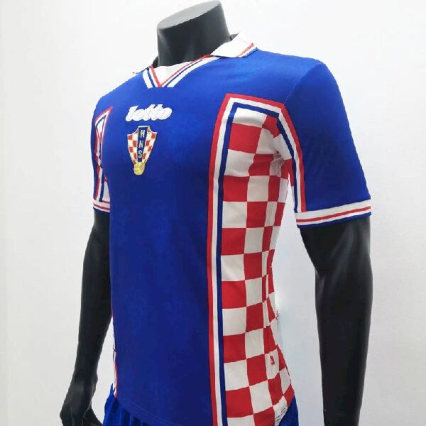 Retro Croatia 1998 Away Jersey - Image 15