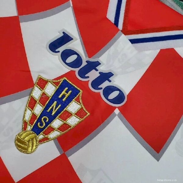 Retro Croatia 1998 Home Jersey - Image 12