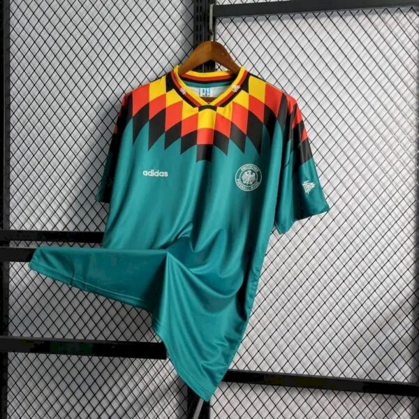 Retro Germany 1994 Away Jersey - Image 6