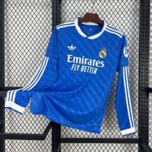 Men's Real Madrid 2025/26 Third Long Sleeves Jersey