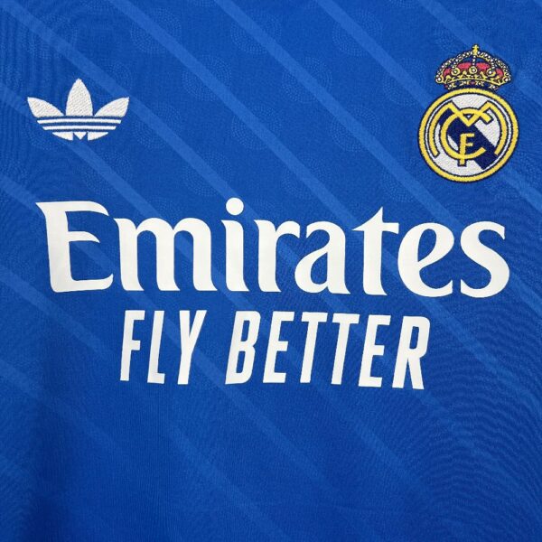 Men's Real Madrid 2025/26 Third Long Sleeves Jersey - Image 6