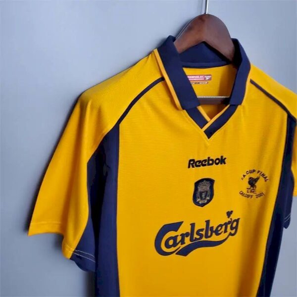 Retro Liverpool 2000/01 Away Jersey - Image 7