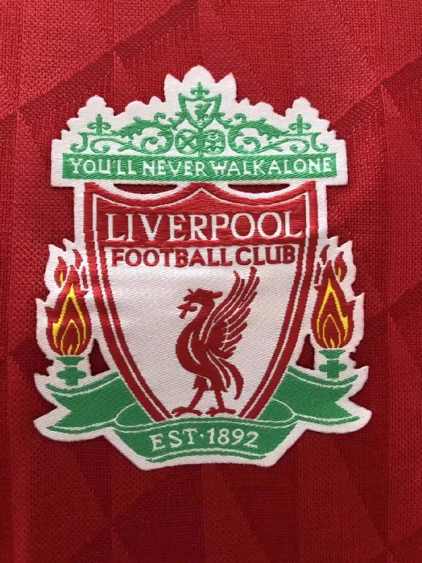 Retro Liverpool 2010/2012 Home Long Sleeves Jersey - Image 3