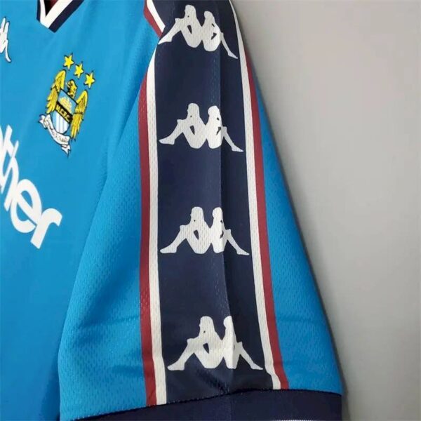 Retro Manchester City 1997/99 Home Jersey - Image 6