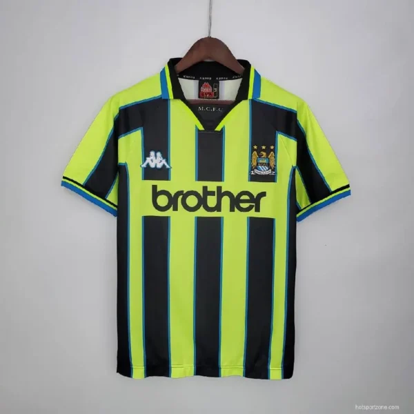 Retro Manchester City 1998-99 Away Jersey