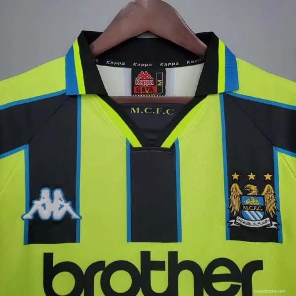 Retro Manchester City 1998-99 Away Jersey - Image 4