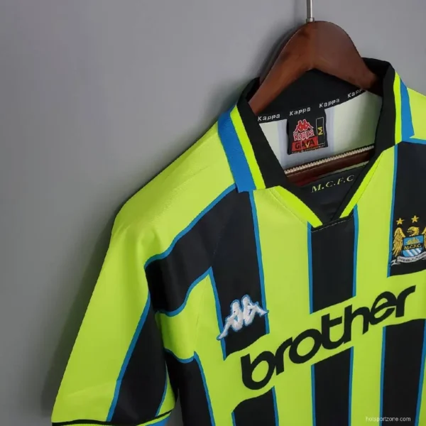 Retro Manchester City 1998-99 Away Jersey - Image 5