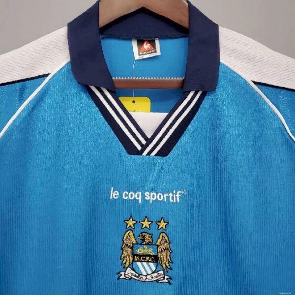 Retro Manchester City 1999/01 Home Jersey - Image 11