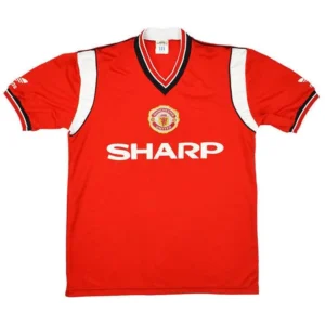 Retro Manchester United 1984/86 Home Jersey