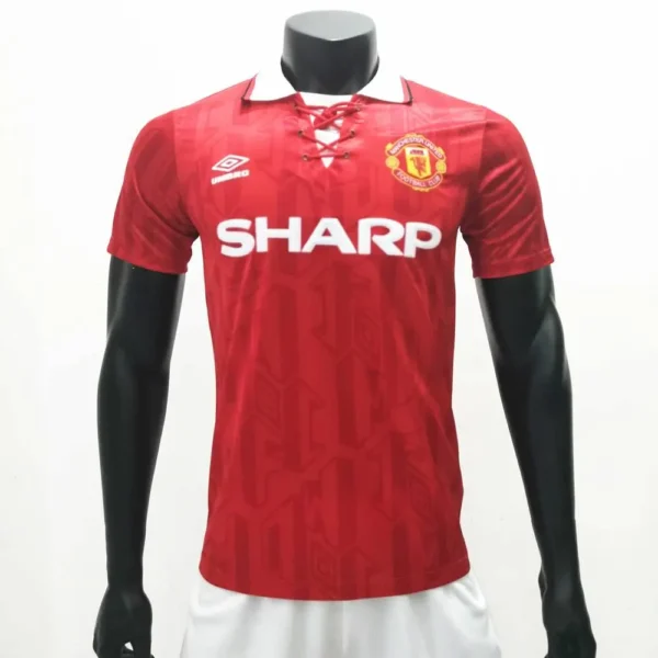 Retro Manchester United 1992/94 Home Jersey - Image 10