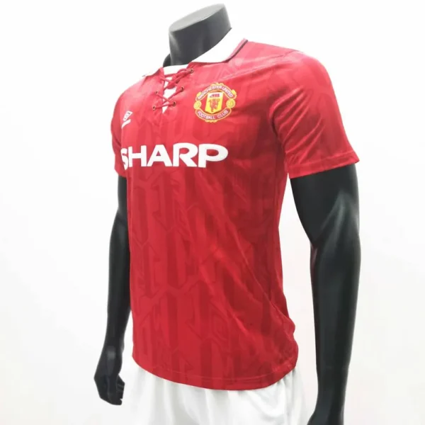 Retro Manchester United 1992/94 Home Jersey - Image 16