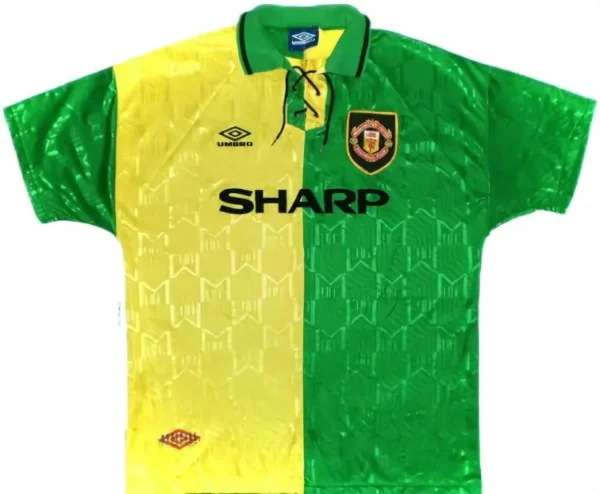 Retro Manchester United 1992/94 Third Jersey - Image 11