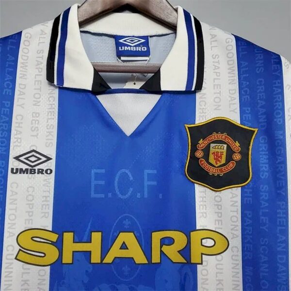 Retro Manchester United 1994/96 Away Jersey - Image 2
