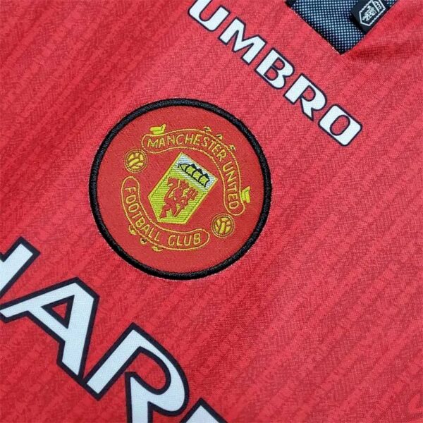 Retro Manchester United 1996 Home Jersey - Image 4