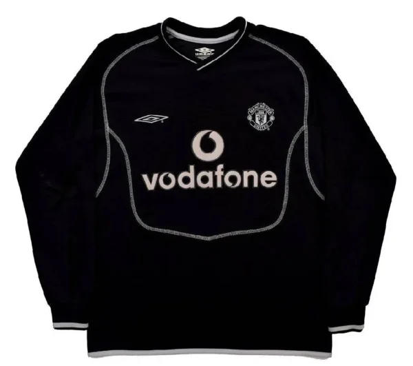 Retro Manchester United 2000/02 Goalkeeper Long Sleeves Jersey