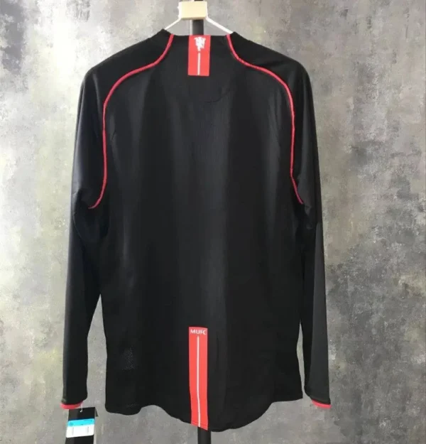 Retro Manchester United 2007/08 Third Long Sleeves Jersey - Image 3