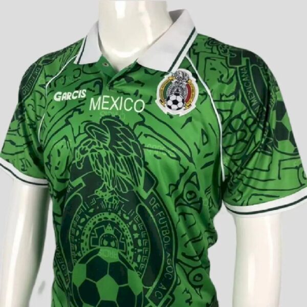 Retro Mexico 1999/2000 Home Jersey - Image 2