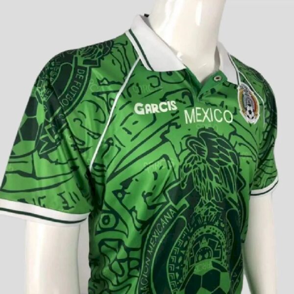 Retro Mexico 1999/2000 Home Jersey - Image 3