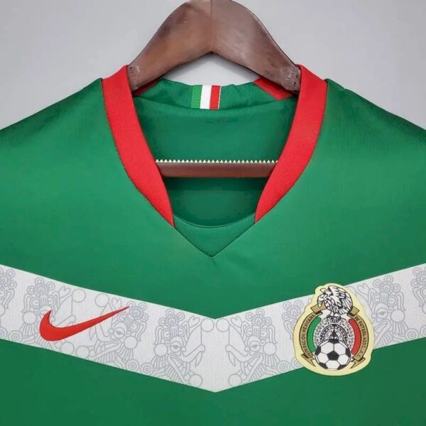 Retro Mexico 2006 Home Jersey - Image 4