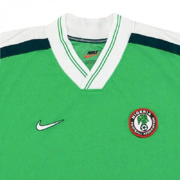 Retro Nigeria 1998 Home Jersey - Image 2