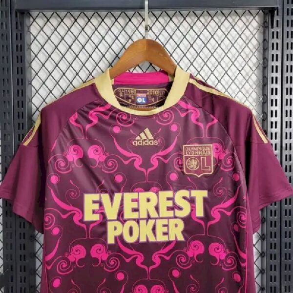 Retro Olympique Lyonnais 2010-11 Jersey - Image 3