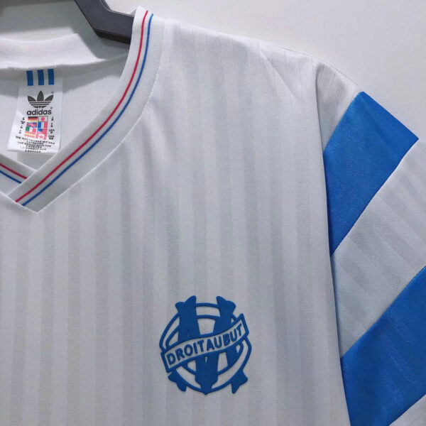 Retro Olympique Marseille 1990/1991 Home Jersey - Image 5