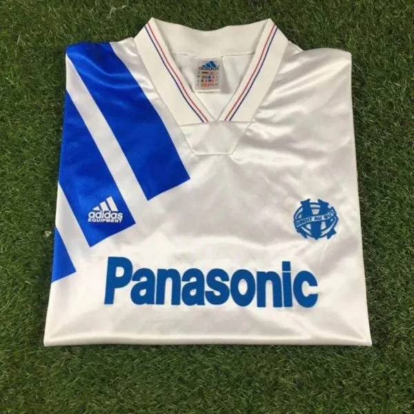 Retro Olympique Marseille 1991-92 Home Jersey - Image 2