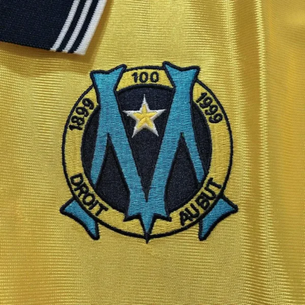 Retro Olympique Marseille 1998/99 Home Jersey - Image 3