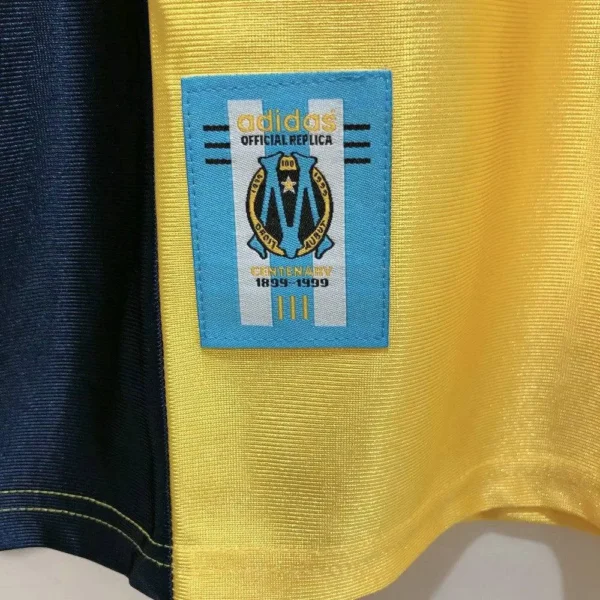 Retro Olympique Marseille 1998/99 Home Jersey - Image 5