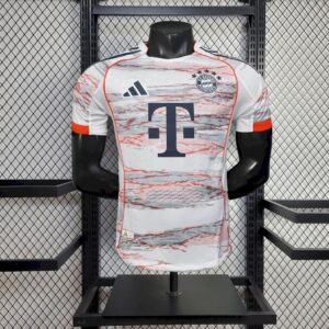 Men's Bayern Munich 2025/26 Away Jersey Player Version