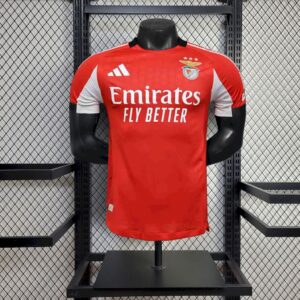 Men's Benfica 2025/26 Home Jersey Player Version