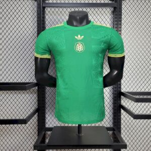 Men's Mexico 2025/26 Gold-Green Special Edition Jersey Player Version