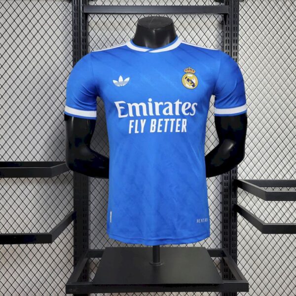 Men's Real Madrid 2025/26 Third Jersey Player Version