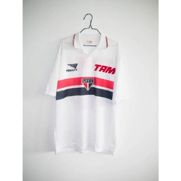Retro Sao Paulo 1993 Home Jersey - Image 3