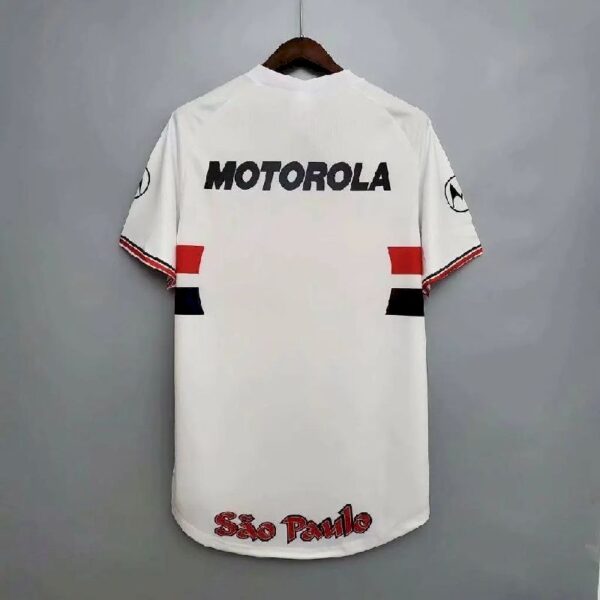Retro Sao Paulo 1999/2000 Home Jersey - Image 2