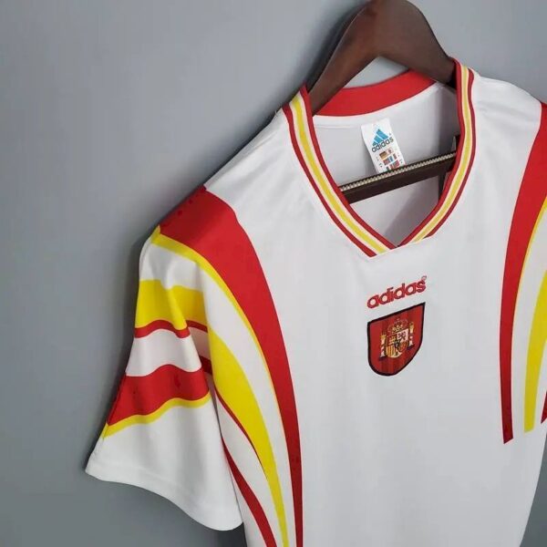Retro Spain 1996 Away Jersey - Image 5