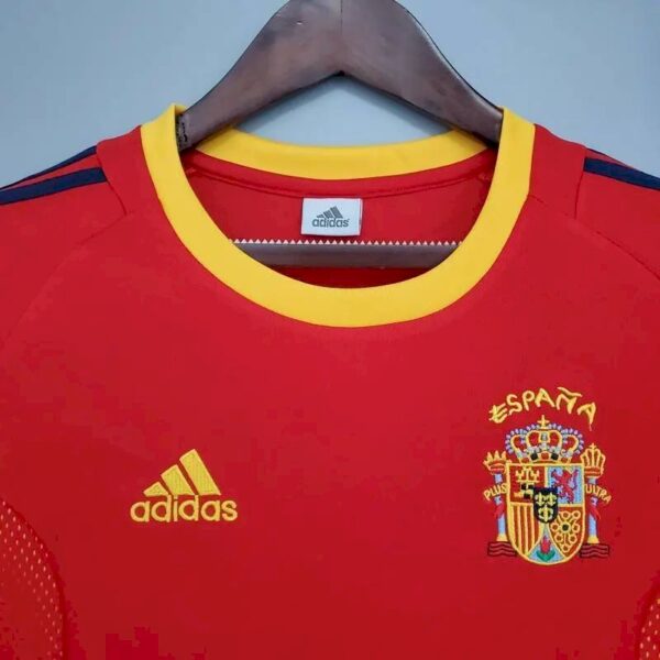 Retro Spain 2002 Home Jersey - Image 4