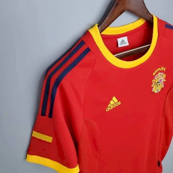 Retro Spain 2002 Home Jersey - Image 3