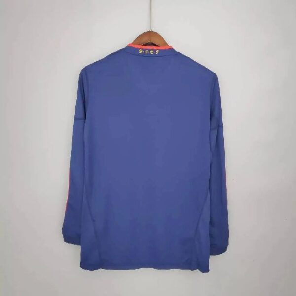Retro Spain 2010 World Cup Away Long Sleeves Jersey - Image 2