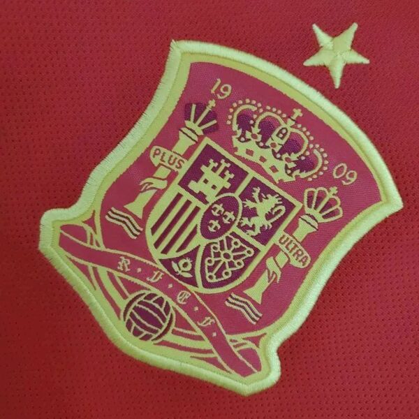 Retro Spain 2018 Home Jersey - Image 6