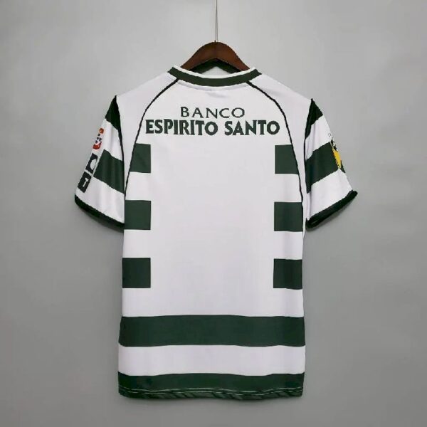 Retro Sporting CP 2001/03 Home Jersey - Image 10