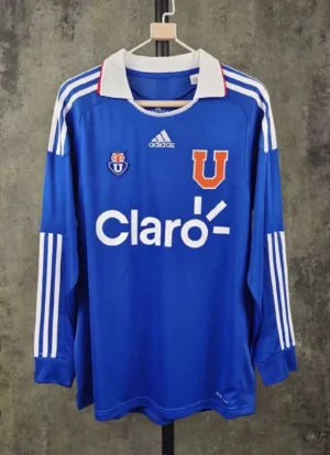 Retro Universidad De Chile 2011 Home Long Sleeves Jersey
