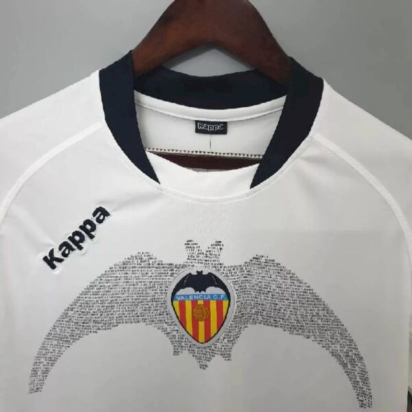 Retro Valencia CF 2009/10 90th Anniversary Home Jersey - Image 5