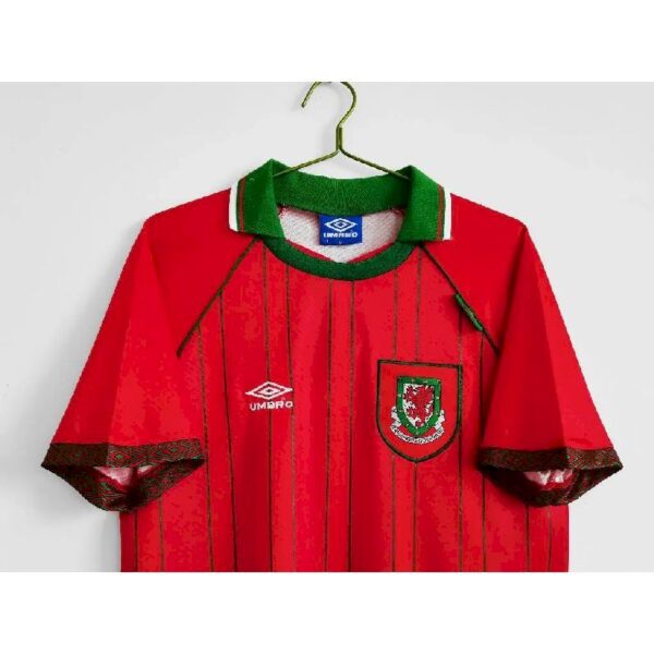Retro Wales 1994/96 Home Jersey - Image 2