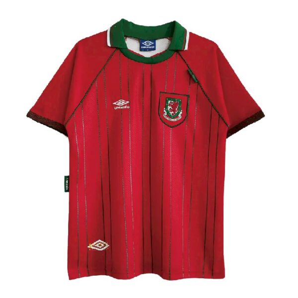 Retro Wales 1994/96 Home Jersey - Image 9