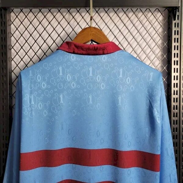 Retro West Ham United 1995/97 Away Long Sleeves Jersey - Image 10