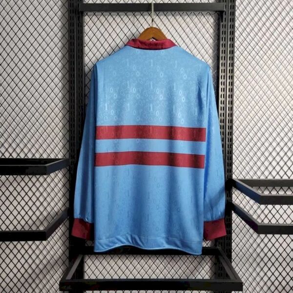 Retro West Ham United 1995/97 Away Long Sleeves Jersey - Image 12