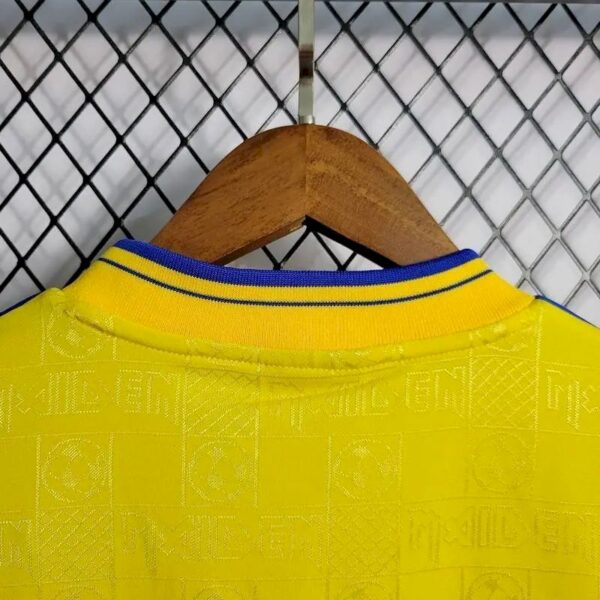 Retro West Ham United 2008 Yellow Iron Maiden Edition Jersey - Image 9
