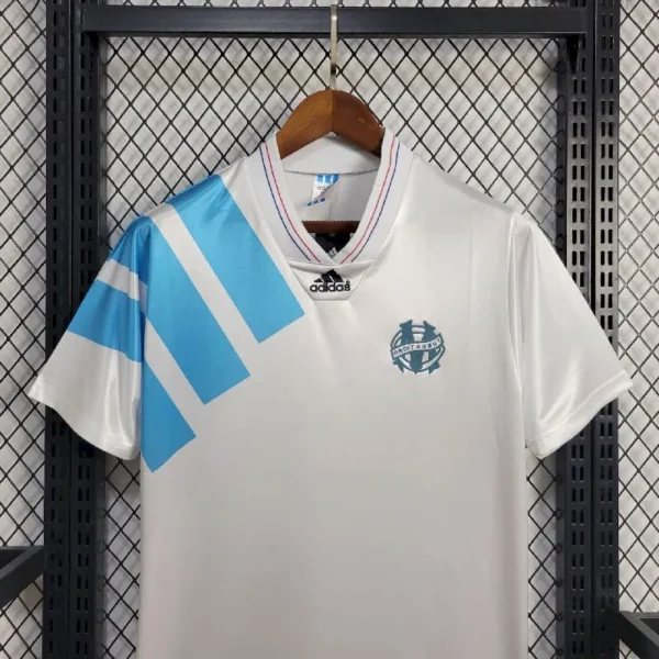 Retro Olympique Marseille 1993 Home Jersey - Image 5